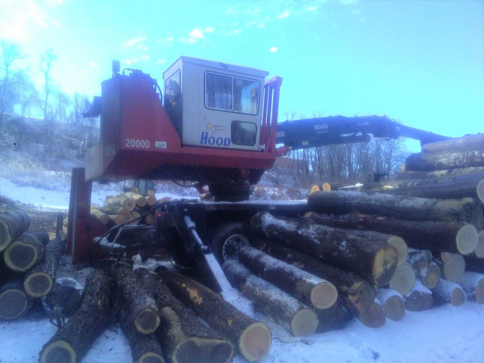 2015 Hood 20000 Log Loader For Sale