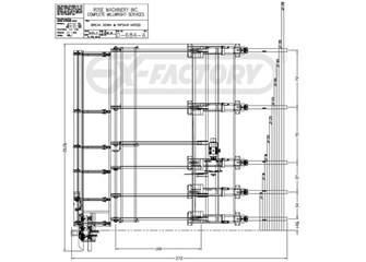 2025 Rose Machinery BDH/LC/LCFT Gang Rip Saw