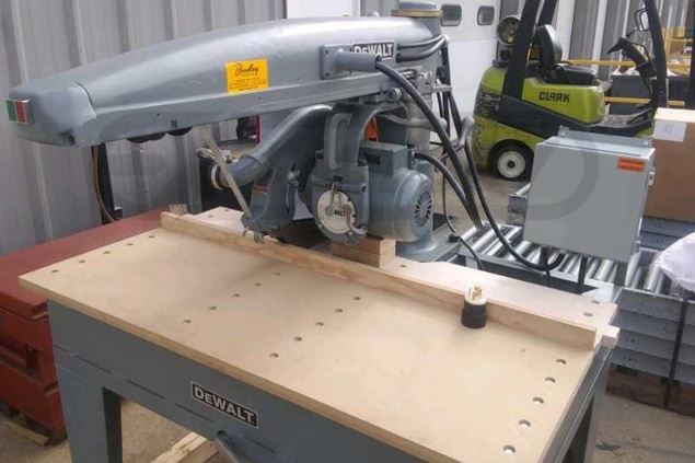 Delta radial arm on sale saw for sale