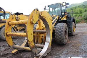 Komatsu WA380-8  Log Loader