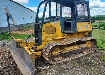 John Deere 650J Logging Attachment