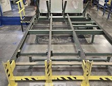 Eagle Machinery Infeed Deck w/ Tilt Hoist