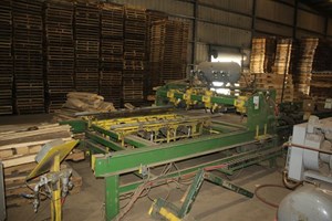 Trace Equipment 4 Stringer  Pallet Nailer and Assembly System