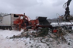 2010 Morbark 40/36  Wood Chipper - Stationary