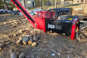 2021 JAPA 395-BE  Firewood Processor