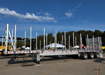 2023 Ravens Aluminum Bunk Trailer Log Trailer