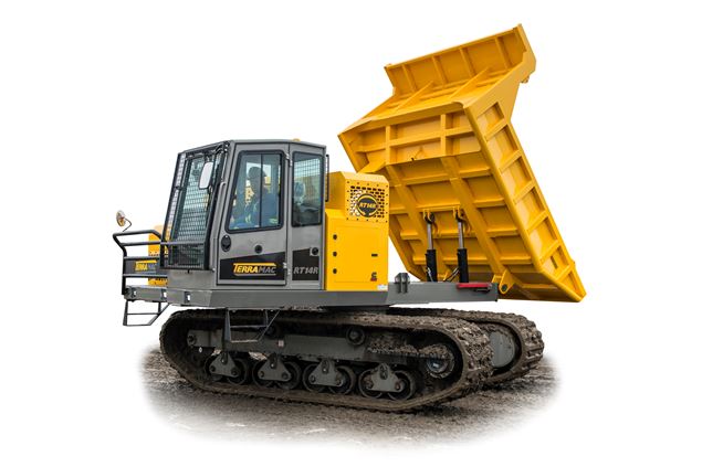 Terramac® Introduces 360-Degree Rotating RT14R Crawler Carrier