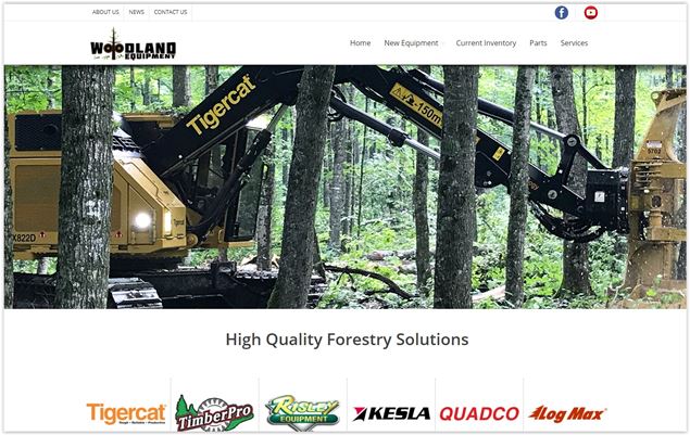 Woodland Equipment Launches New Website